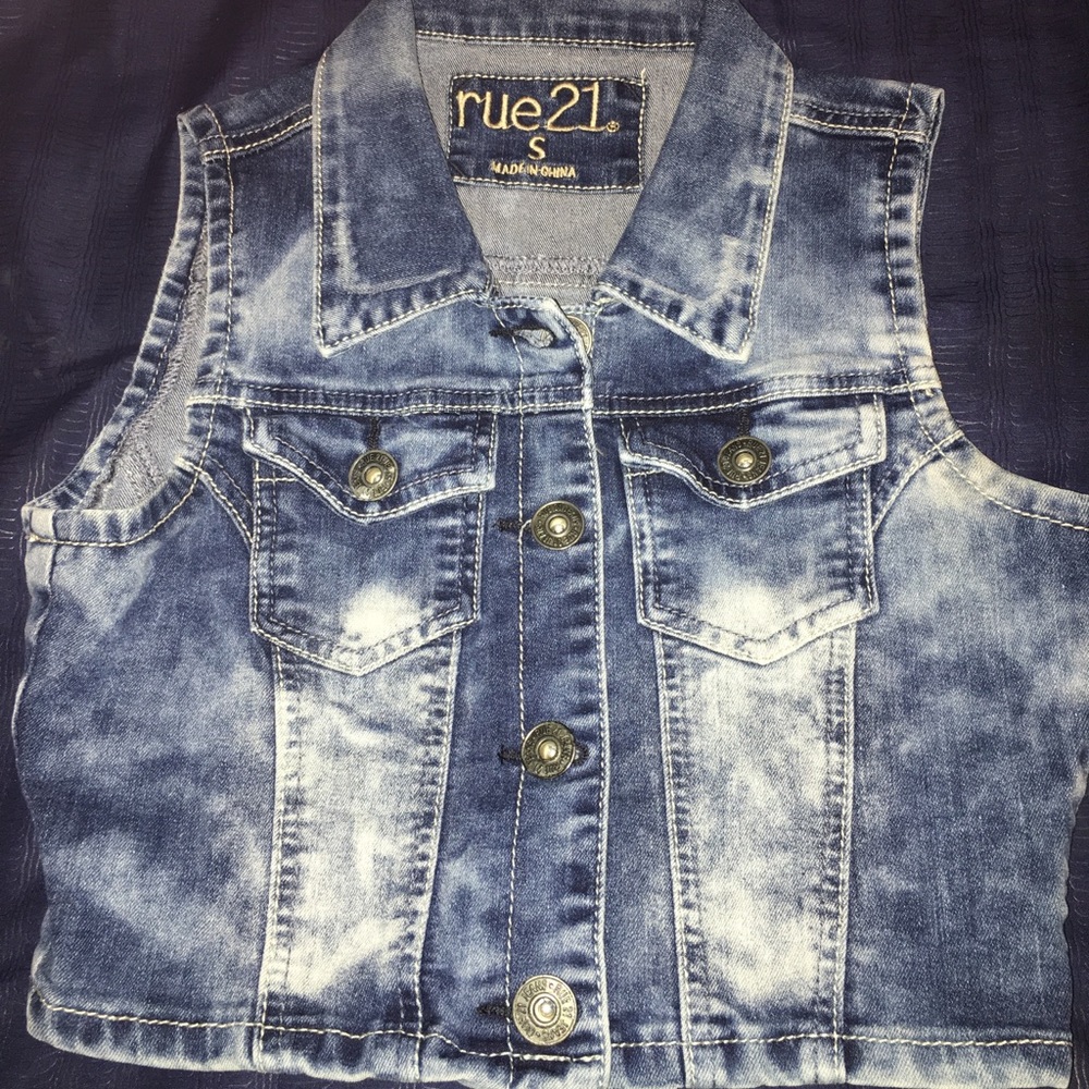 Denim  vest